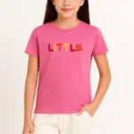 تيشيرت بناتي بطباعة جرافيك