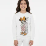 سويت شيرت جرافيك – أوف وايت