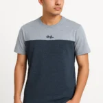 تيشيرت رجالي بتصميم قصّ وخياطة