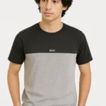 تيشيرت رجالي بتصميم قصّ وخياطة