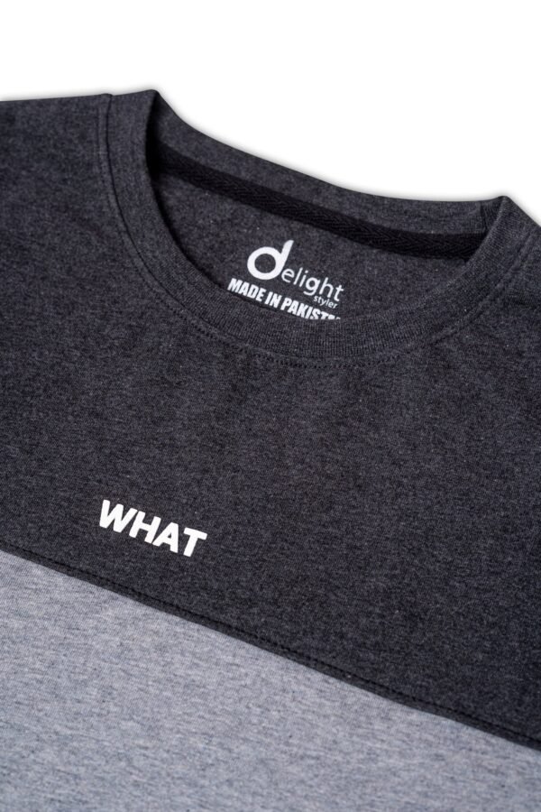 تيشيرت رجالي بتصميم قصّ وخياطة - الصورة 3