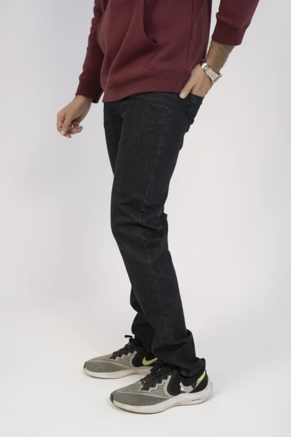 جينز رجالي – قصّة سمارت، لون أسود