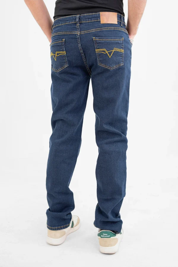 جينز رجالي – قصّة سمارت، لون داكن - الصورة 5