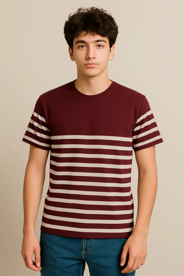 تيشيرت رجالي مخطط