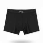 بوكسر رجالي فاخر باللون الأسود