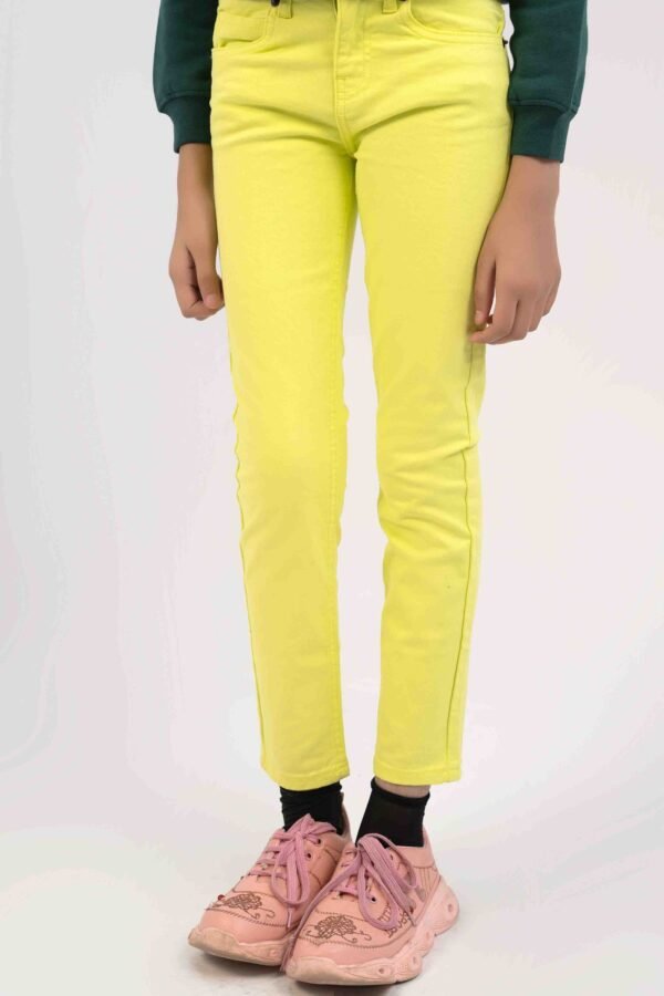 جينز بناتي بقَصّة ضيقة - الصورة 2