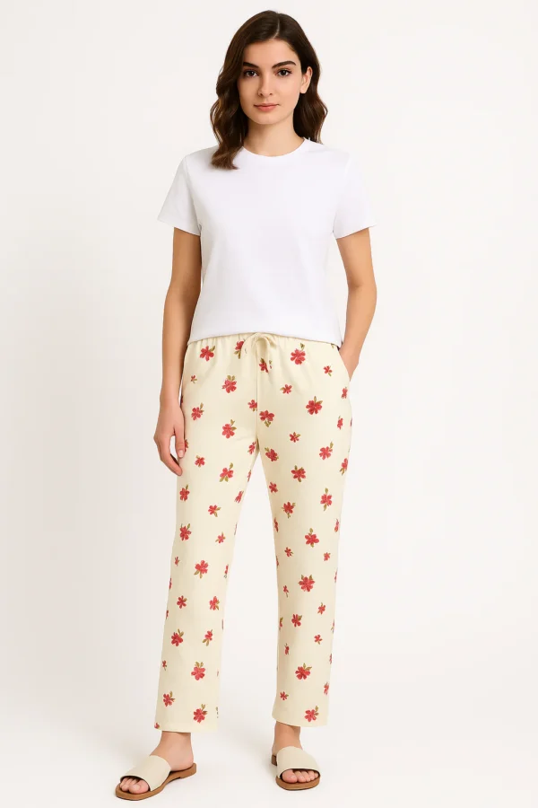 بنطلون نسائي مطبوع