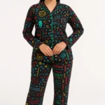 بدلة نوم نسائية متعددة الألوان