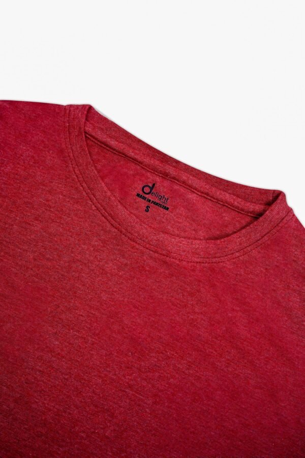 ⁦تيشيرت نسائي بنمط ميلانج⁩ - الصورة ⁦2⁩