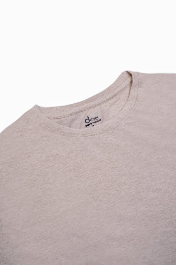 ⁦تيشيرت نسائي بنمط ميلانج⁩ - الصورة ⁦3⁩