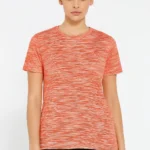 تيشيرت نسائي ملون بنمط سبايس دايد