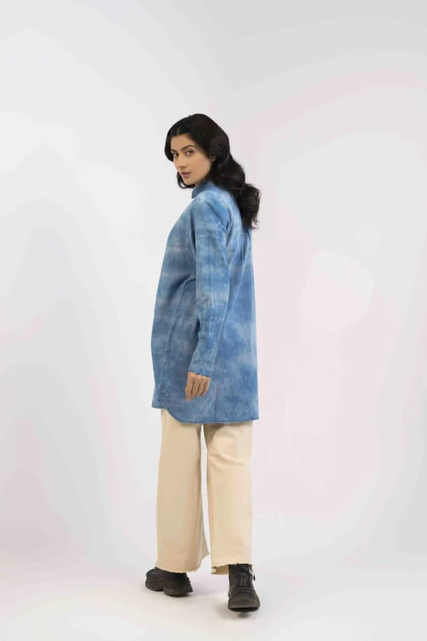 توب نسائي جينز تاي أند داي - الصورة 4