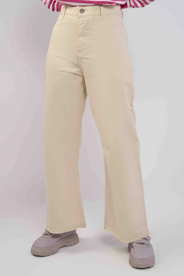 ⁦جينز نسائي وايد ليج⁩ - الصورة ⁦8⁩